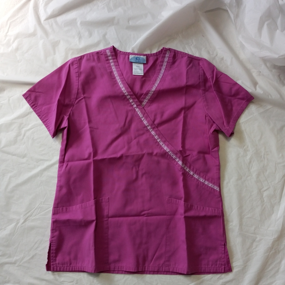 SB SCRUBS Nurse's Nursing Scrubs Scrub Top S